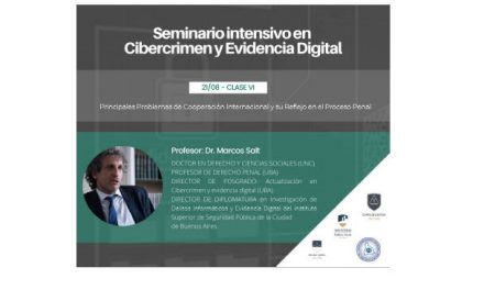 Cibercrimen y Evidencia Digital- Clase VI