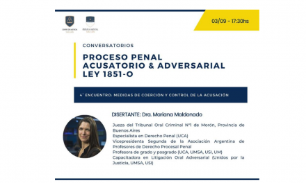 4° encuentro: Conversatorio Proceso Penal Acusatorio