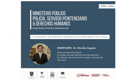 5° encuentro: Ministerio Público, Policía, Servicio Penitenciario y DDHH