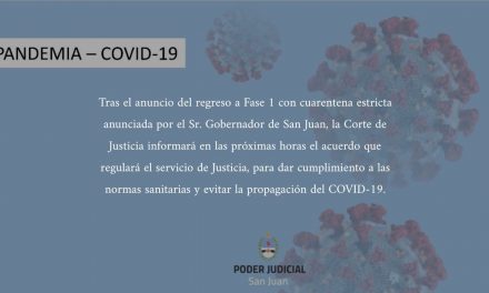 La Corte de Justicia informa