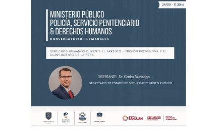 Conversatorio Ministerio Público, Policía, Servicio Penitenciario y Derechos Humanos