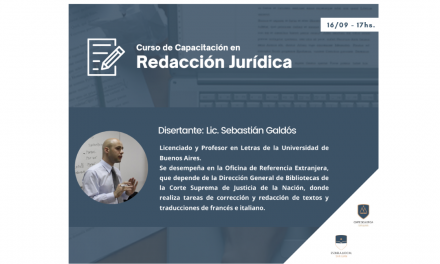 Capacitación en Redacción Jurídica