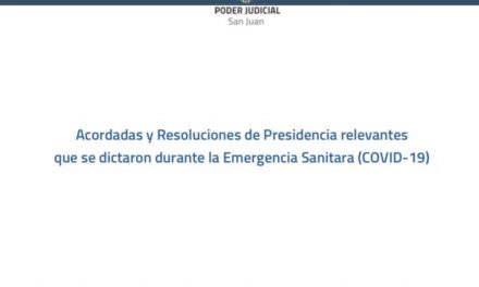 Compendio de Acuerdos y Resoluciones realizados durante la pandemia