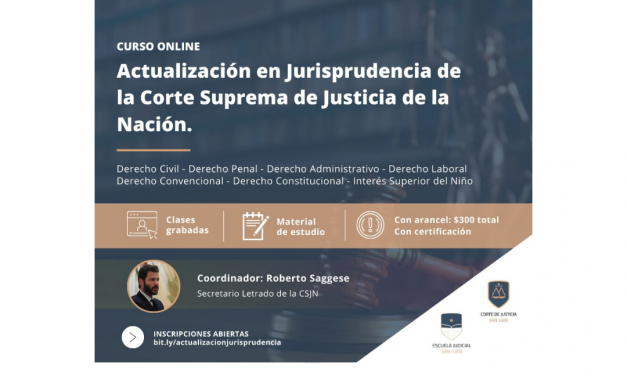 Actualización en Jurisprudencia de la CSJN