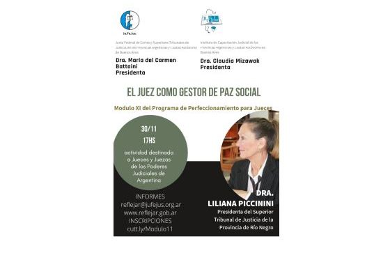 Perfeccionamiento para jueces- Módulo XI