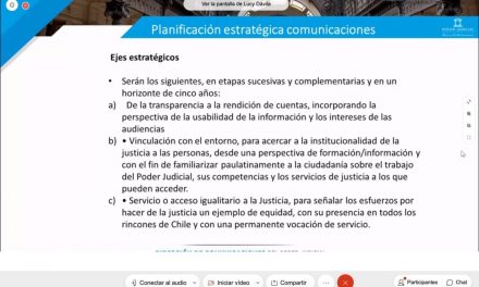 COMUNICADORES JUDICIALES DE TODO EL PAÍS, CONECTADOS EN FORO DE PRENSA