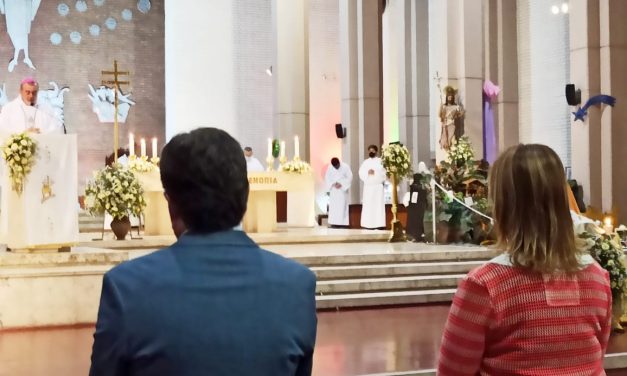 La Corte, en la Misa de Acción de Gracias por Navidad