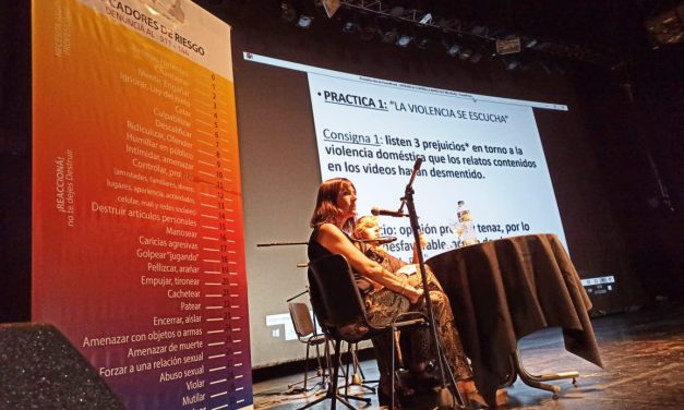 Oficina de la Mujer capacitó a Canal 8 en la Ley Micaela