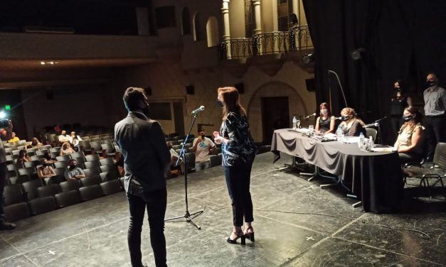 Oficina de la Mujer capacitó a Canal 8 en la Ley Micaela