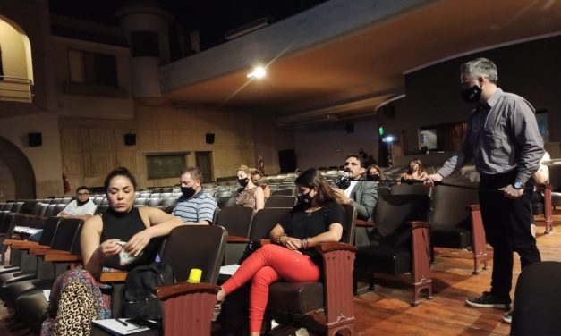 Oficina de la Mujer capacitó a Canal 8 en la Ley Micaela