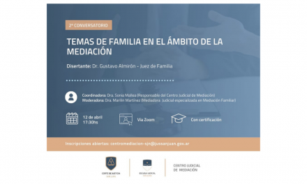 2° conversatorio: Temas de Familia en la mediación