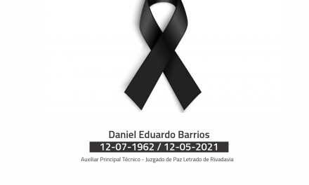 FALLECIMIENTO DE DANIEL EDUARDO BARRIOS