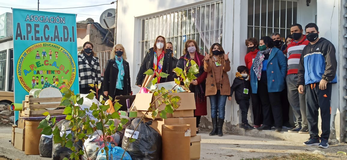 La campaña solidaria por el Día de la Mujer llegó a Sarmiento