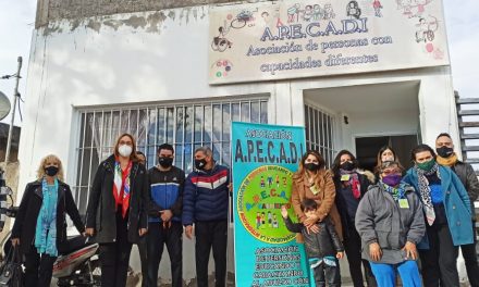 La campaña solidaria por el Día de la Mujer llegó a Sarmiento