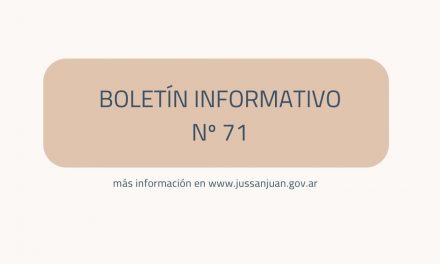 Biblioteca: Boletín Informativo N°71
