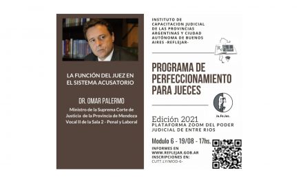 Programa de Perfeccionamiento para jueces