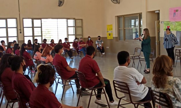 Arrancaron los talleres de sensibilización en las escuelas