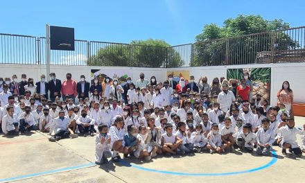 Murales para la integración de la escuela Paso del Valle Hermoso