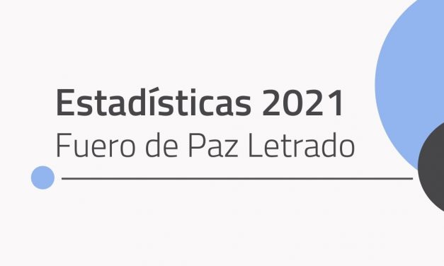 Los Juzgados de Paz resolvieron 33.181 causas en el 2021