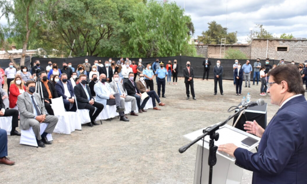 Se descubrió la Piedra Fundacional de la Ciudad Judicial de Jáchal