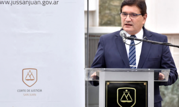 Se descubrió la Piedra Fundacional de la Ciudad Judicial de Jáchal