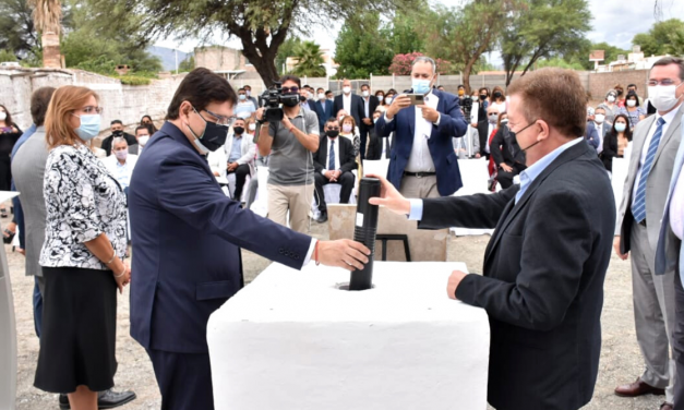 Se descubrió la Piedra Fundacional de la Ciudad Judicial de Jáchal