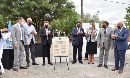 Se descubrió la Piedra Fundacional de la Ciudad Judicial de Jáchal