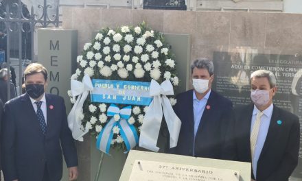 Acto por el Día Nacional de la Memoria por la Verdad y la Justicia