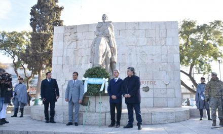 Actos institucionales por el 460° de la Fundación de la Ciudad de San Juan