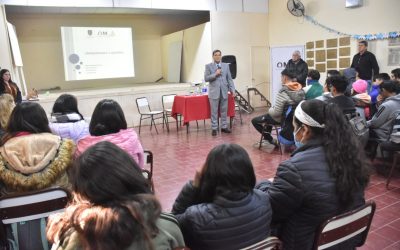 Taller de sensibilización a estudiantes secundarios de Sarmiento