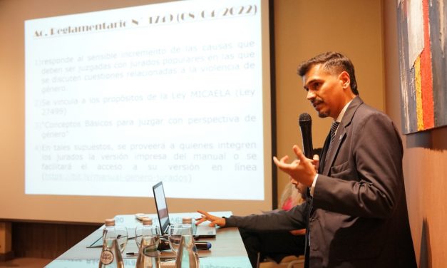 «Juicio por Jurados» –  Dr. Gonzalo Romero