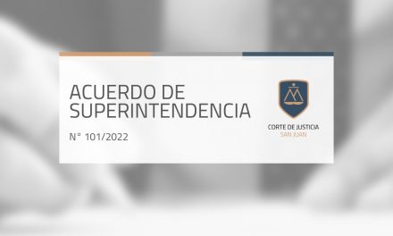 18 de noviembre: Feriado Judicial