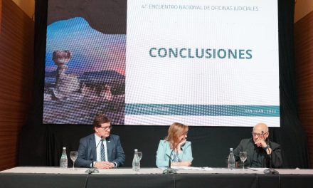 FINALIZÓ EL 4° ENCUENTRO NACIONAL DE OFICINAS JUDICIALES