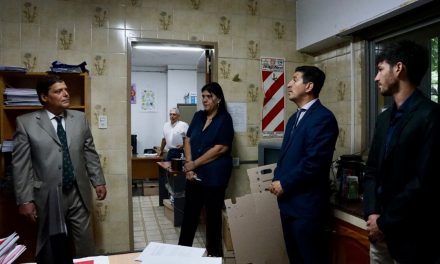 VISITA PROTOCOLAR DEL PRESIDENTE DE LA CORTE AL SISTEMA DE GESTIÓN ASOCIADA Y OFICINA JUDICIAL PENAL DE NIÑEZ Y ADOLESCENCIA