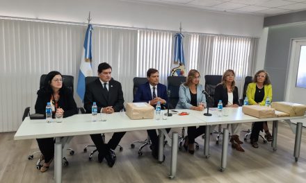 Acto Licitación para la construcción del Centro Judicial de Jáchal