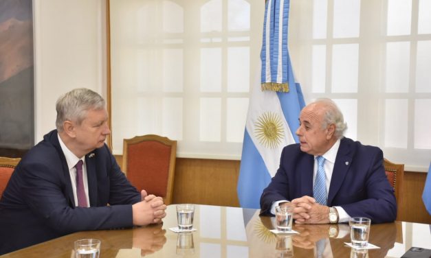VISITA PROTOCOLAR DEL EMBAJADOR DE ESLOVAQUIA EN ARGENTINA