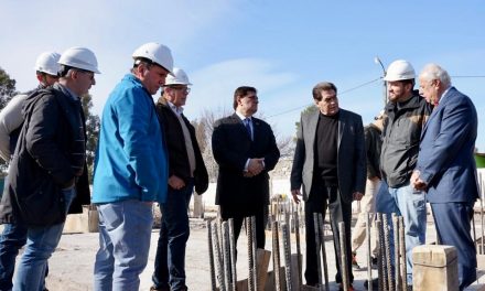 AVANCE EN LA CONSTRUCCIÓN DEL JUZGADO DE PAZ DE SAN MARTÍN