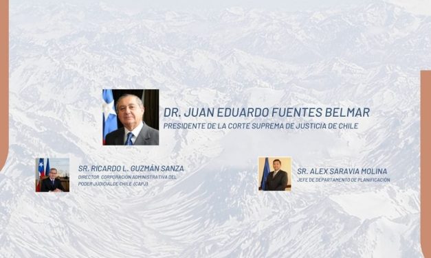 Inédita vinculación con la máxima autoridad judicial de Chile