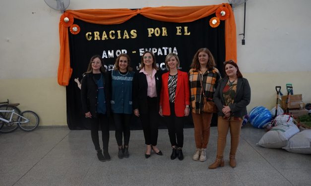 EN UN EMOTIVO ACTO, FINALIZÓ LA CAMPAÑA SOLIDARIA POR LA ESCUELA DE EDUCACIÓN ESPECIAL CUPERTINO