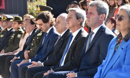 LA CORTE, EN EL HOMENAJE A DOMINGO F.SARMIENTO