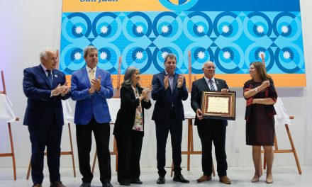 LA CORTE, EN EL ACTO POR EL 50° ANIVERSARIO DE LA UNSJ