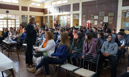 CALINGASTA: LA CORTE REALIZÓ UN ABORDAJE PARA ESTUDIANTES Y DOCENTES DE BARREAL