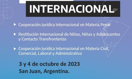 JORNADAS DE CAPACITACIONES ITINERANTES DE COOPERACIÓN JURÍDICA INTERNACIONAL