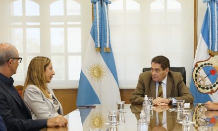 LA CORTE RECIBIÓ A LA MINISTRA DE GOBIERNO