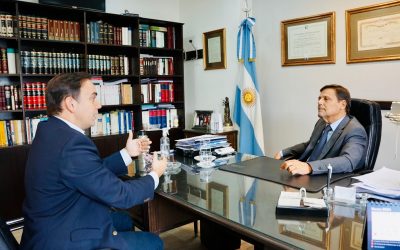 VISITA PROTOCOLAR DEL PRESIDENTE DEL CONSEJO DE LA MAGISTRATURA DE CABA