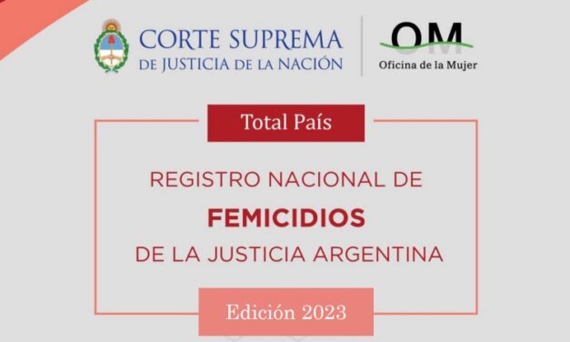 REGISTRO NACIONAL DE FEMICIDIOS 2023