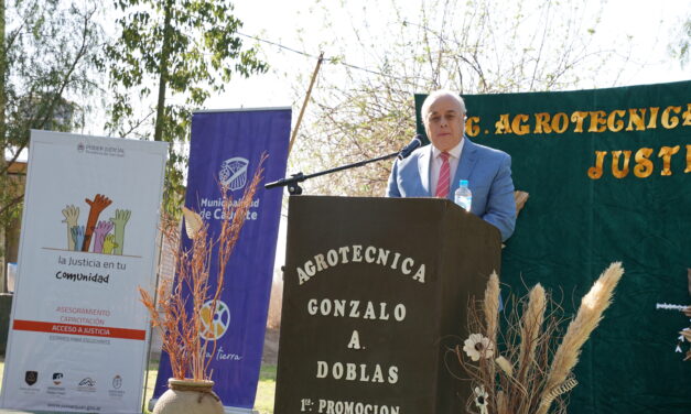 COMENZÓ JUSTICIA RURAL Y EN TU COMUNIDAD EN 25 DE MAYO Y CAUCETE