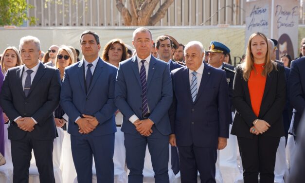 LA CORTE, EN EL ACTO HOMENAJE A DOMINGO F. SARMIENTO
