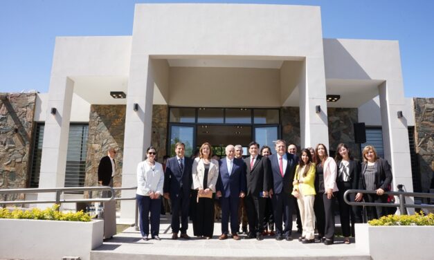 LA CORTE INAUGURÓ EN SAN MARTÍN UN EDIFICIO MODELO PARA LOS JUZGADOS DE PAZ DEPARTAMENTALES