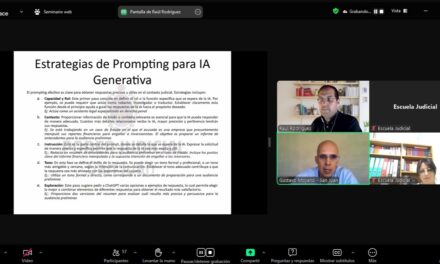 CAPACITACIÓN: USO ÉTICO Y SEGURO DE IA GENERATIVA EN EL PODER JUDICIAL DE SAN JUAN